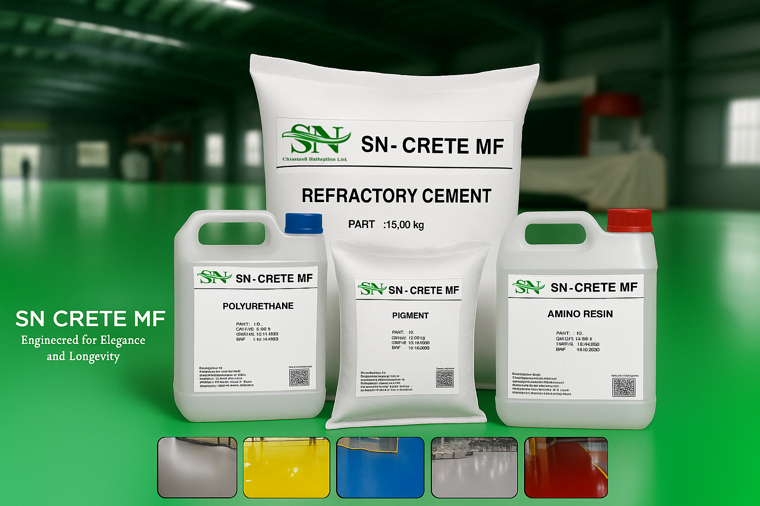 SN-CRETE MF PU floor project